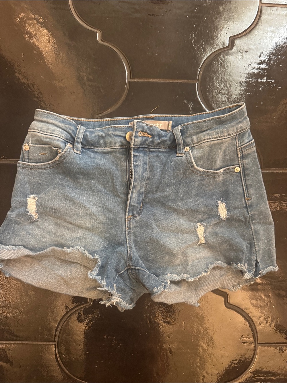 Tractr size 14 kids cut off denim shorts